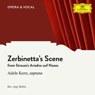 Strauss: Zerbinetta's Scene - Single by Adele Kern, Staatskapelle Berlin & Alois Melichar album reviews, ratings, credits