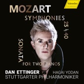 Mozart: Symphonies Nos. 25 and 40 & Sonata for 2 Pianos, K. 448 artwork