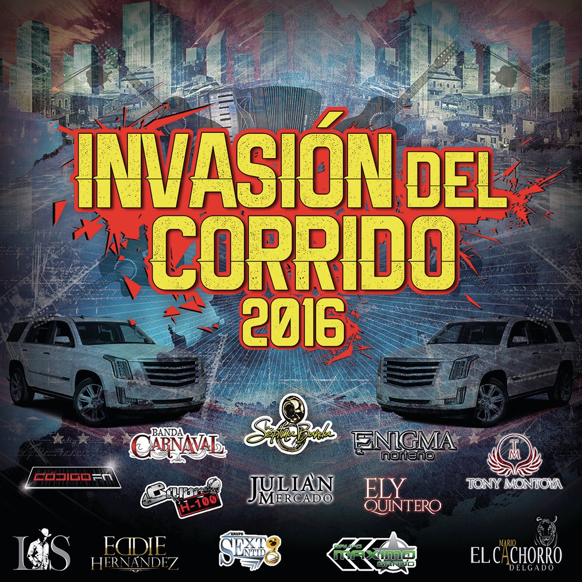 ‎Invasión Del Corrido 2016 de Varios Artistas en Apple Music