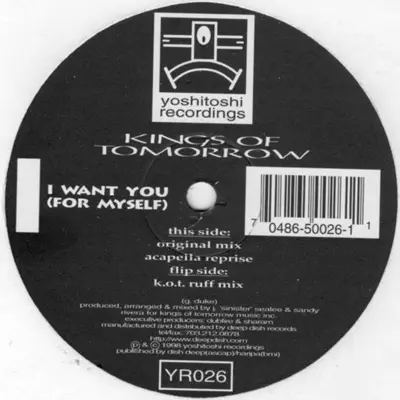 I Want You (For Myself) - Single - Kings of Tomorrow