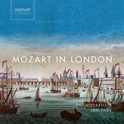 MOZART IN LONDON cover art