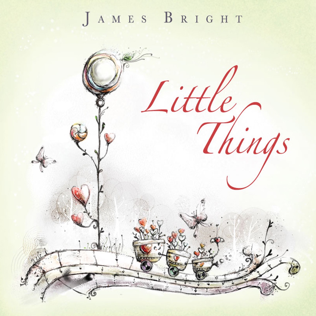 Little Things Album Cover By James Bright