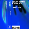 Calvin Harris, Dua Lipa - One Kiss artwork