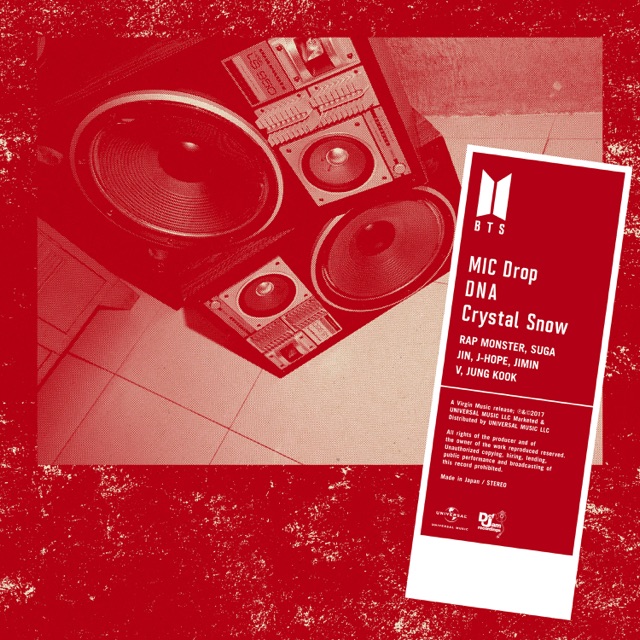 MIC Drop / DNA / Crystal Snow - Single Album Cover