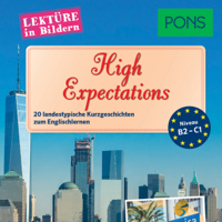 Simon Heptinstall - High Expectations. 20 landestypische Kurzgeschichten zum Englischlernen: PONS Hörbuch Englisch artwork