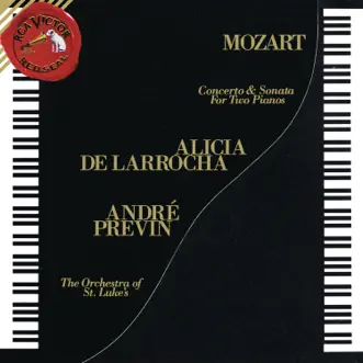 Sonata for 2 Pianos in D Major, K. 448: III. Allegro molto by André Previn & Alicia de Larrocha song reviws