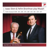 Isaac Stern and Yefim Bronfman Play Mozart Violin Sonatas artwork