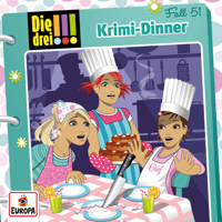Die drei !!! - Folge 51: Krimi-Dinner artwork