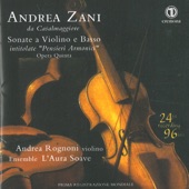 Zani: Sonate a violino e basso intitolate "Pensieri armonici" artwork