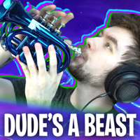 The Gregory Brothers & Jacksepticeye - Dude's a Beast (Can't We Just Kill Each Other In Peace) artwork