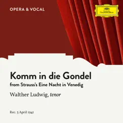 Strauss: Komm in die Gondel - Single by Walther Ludwig, Staatskapelle Berlin, Berlin State Opera Chorus & Gerhard Steeger album reviews, ratings, credits