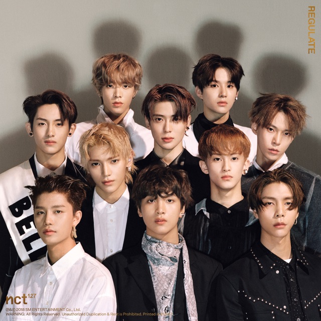 NCT #127 Regulate - The 1st Album Repackage Album Cover