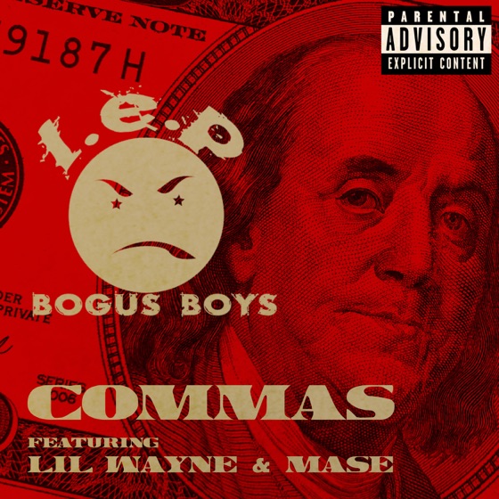 Cover artwork for Commas (feat. Lil Wayne & Mase)