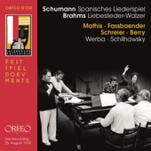 Schumann: Spanisches Liederspiel, Op. 74 - Brahms: 18 Liebeslieder Waltzes, Op. 52 (Live) artwork