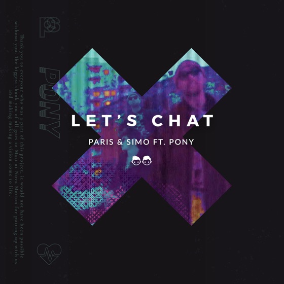 Cover artwork for Let's Chat (feat. Pony)