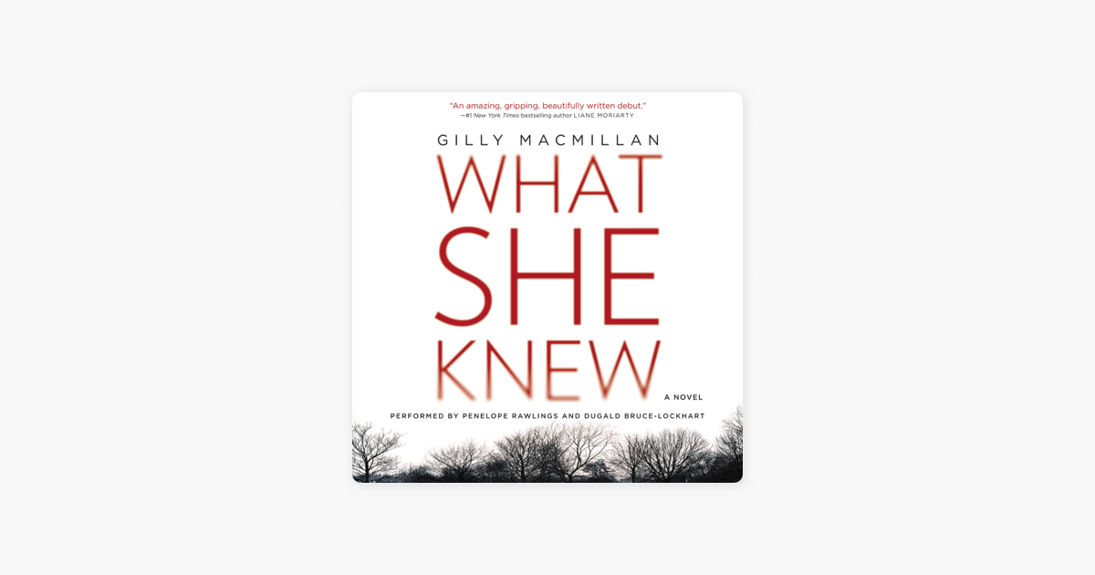 What She Knew - Gilly MacMillan What She Knew - Gilly MacMillan