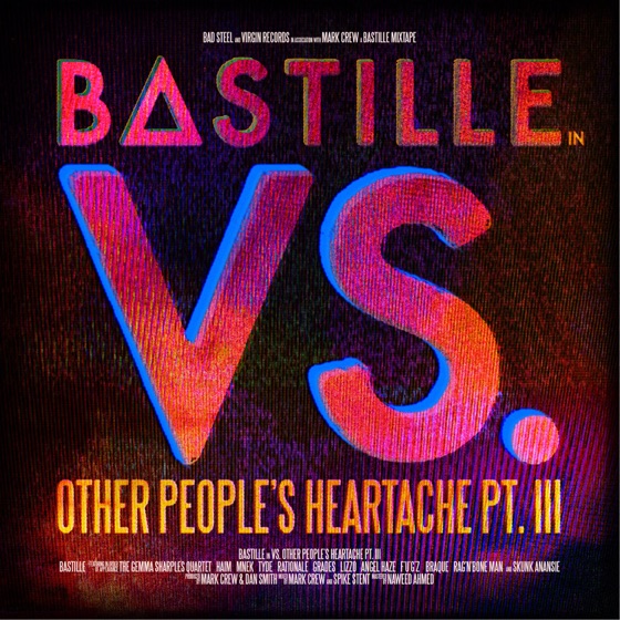 Cover artwork for Bite Down (Bastille VS. HAIM)