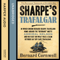 Bernard Cornwell - Sharpe’s Trafalgar artwork