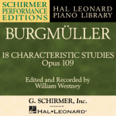 Friedrich Burgmüller: 18 Characteristic Studies, Op. 109 - William Westney