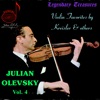 Julian Olevsky, Vol. 4: Violin Favorites by Kreisler & Others artwork