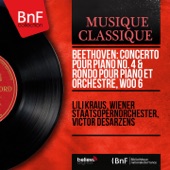 Beethoven: Concerto pour piano No. 4 & Rondo pour piano et orchestre, WoO 6 (Mono Version) artwork