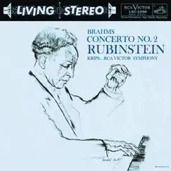 Brahms: Piano Concerto No. 2 in B-Flat Major, Op. 83 by Arthur Rubinstein, Josef Krips & RCA Victor Symphony Orchestra album reviews, ratings, credits