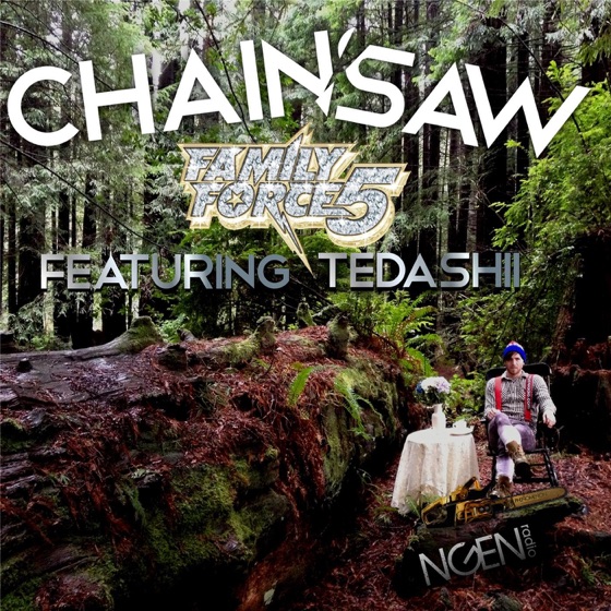 Cover artwork for Chainsaw (feat. Tedashii)