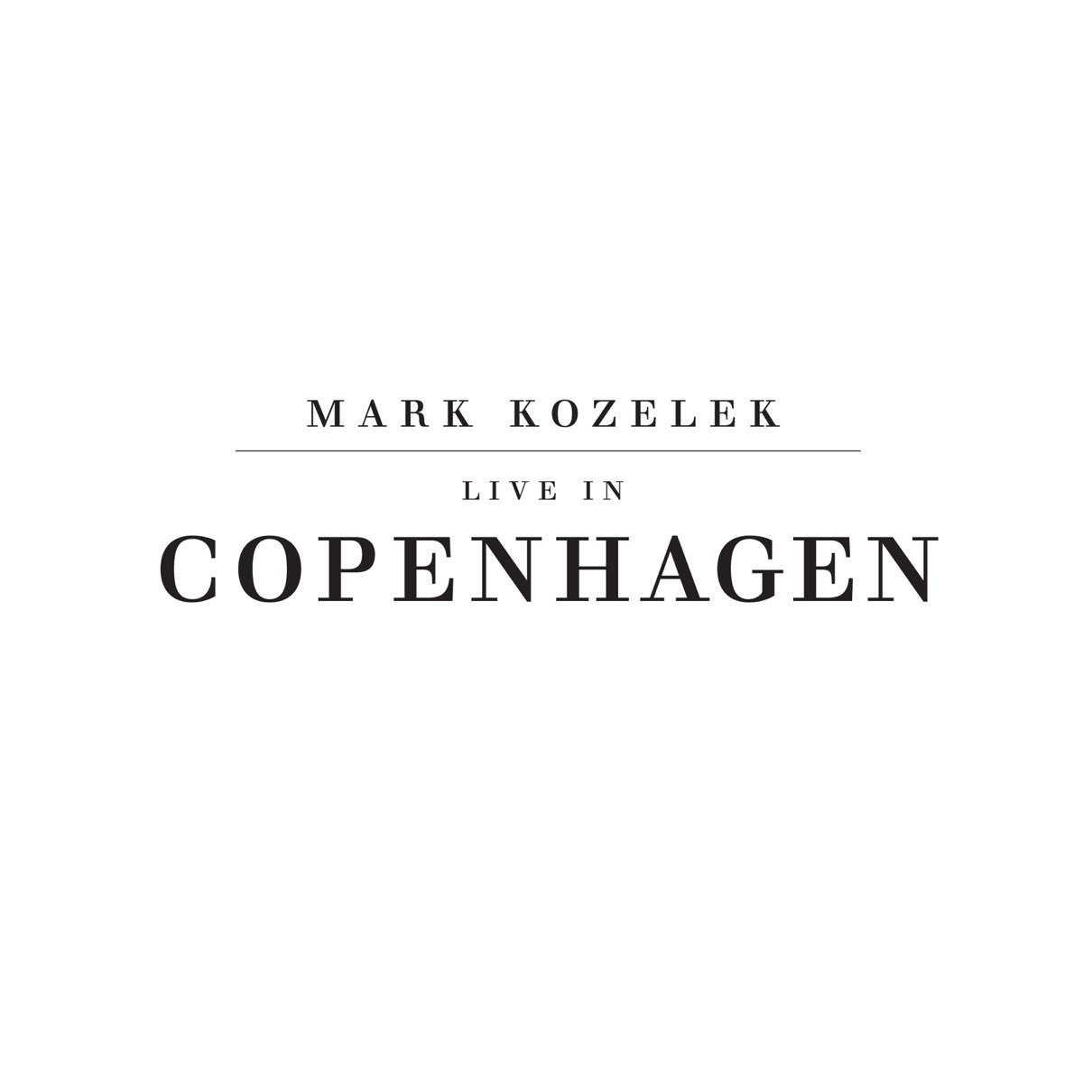 Living on mark. Live copenhagen. Mark kozelek. Music line up. Live marking.