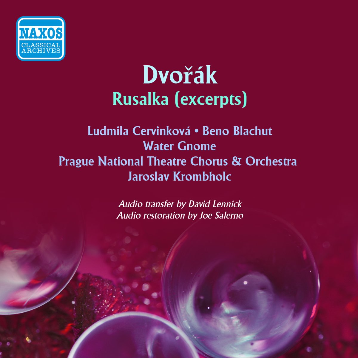 ‎Dvorak: Rusalka (Highlights) (Sung In English) (1952) By Prague ...