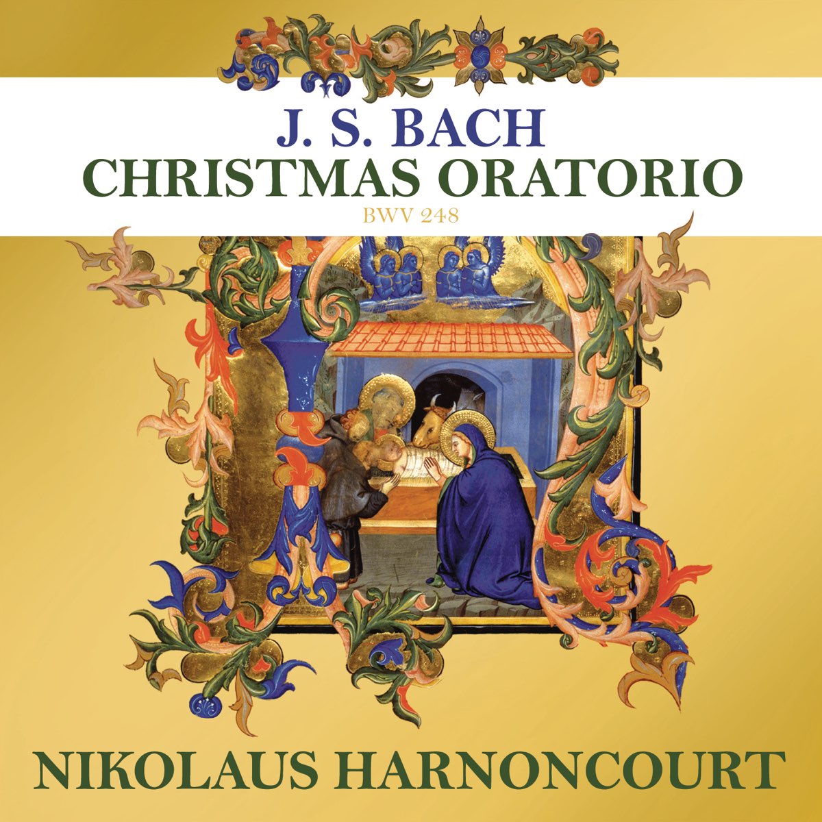 ‎Bach Christmas Oratorio by Nikolaus Harnoncourt & Concentus Musicus