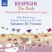 Respighi: Suite in G Major, P. 58, Trittico botticelliano, The Birds, & Serenata artwork