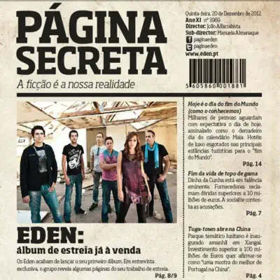 Página Secreta - Eden