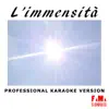 L'immensità (Karaoke Version) - Single album lyrics, reviews, download