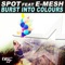 Burst into Colours (feat. E-Mesh) [Extended Mix] - Spot lyrics