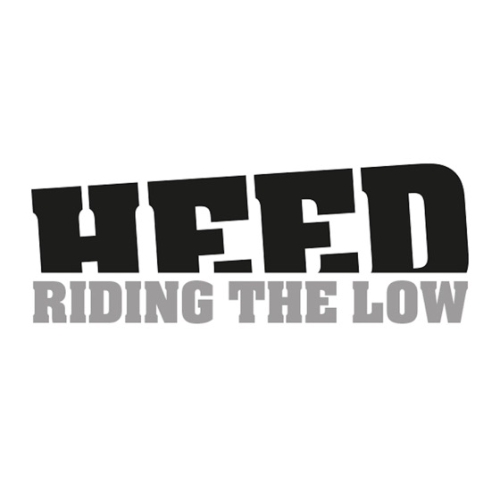 Cover artwork for Heed