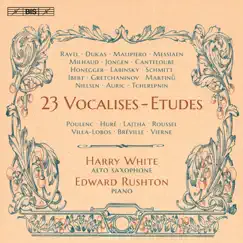 23 Vocalise-études (Arr. for Alto Saxophone & Piano) by Harry Kinross White & Edward Rushton album reviews, ratings, credits