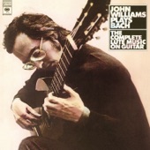 John Williams Plays Bach: The Complete Lute Music on Guitar artwork