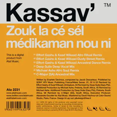 Zouk la cé sél médikaman nou ni (Remixes) - Single - Kassav'