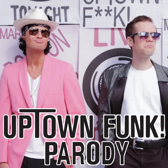 Cover artwork for Uptown Funk! Parody