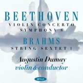 Beethoven & Brahms: Violin Concerto, Symphony No. 8 & String Sextet No. 1 artwork