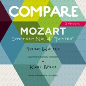 Mozart: Symphony No. 41, K. 551 "Jupiter", Bruno Walter vs. Karl Böhm (Compare 2 Versions) artwork
