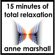 Anne Marshall - 15 Minutes of Total Relaxation: Chill out, stop stressing and switch off the pressures of the day