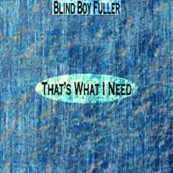 That's What I Need (Remastered) - Blind Boy Fuller