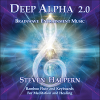 Steven Halpern - Deep Alpha 2.0 (feat. Jorge Alfano, Ronnie Nyogetsu Reishin Seldin & Schawkie Roth) artwork