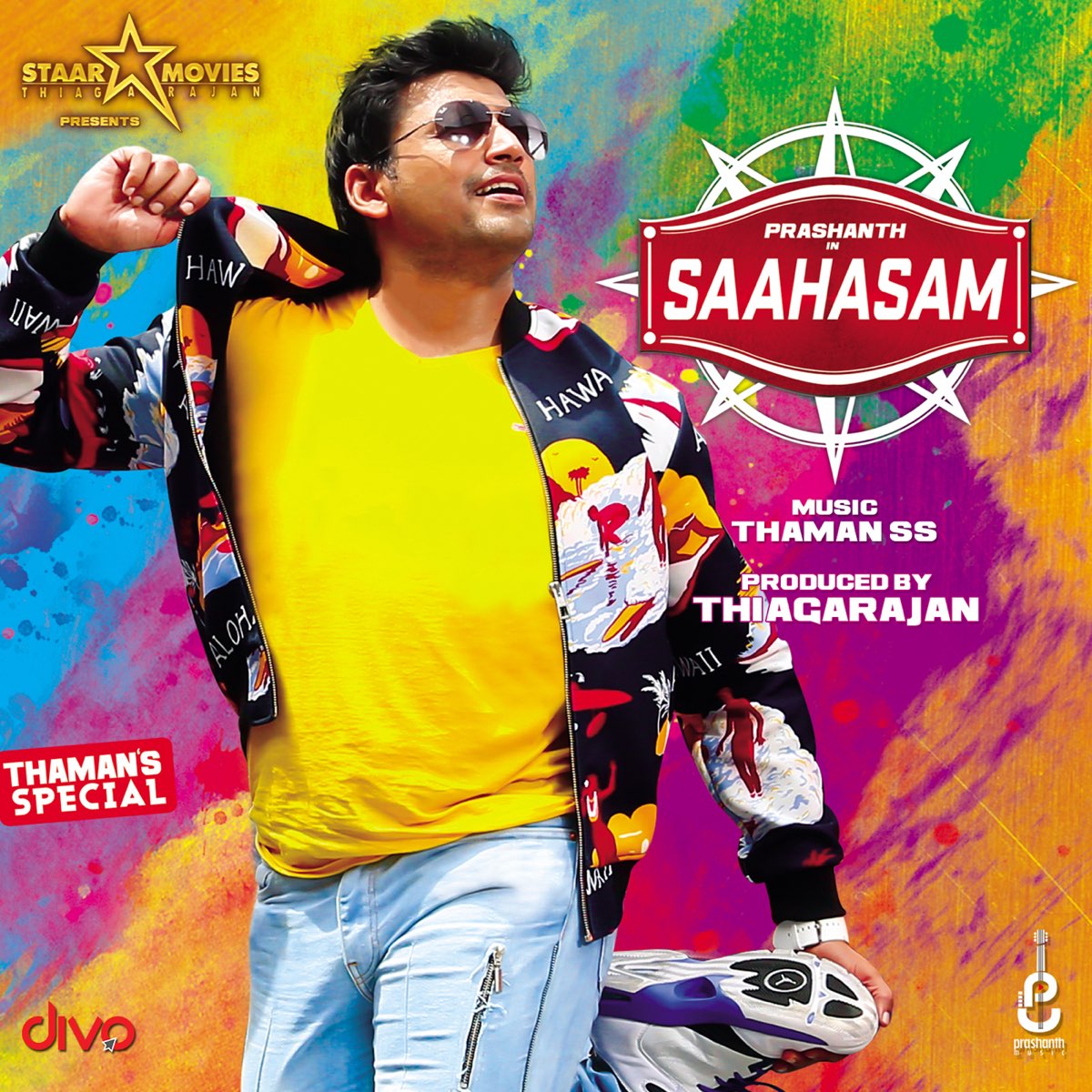 saahasam-original-motion-picture-soundtrack-ep-by-ss-thaman-on