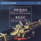 Von Weber: Clarinet Concertos - Mozart: Rondo for Flute artwork