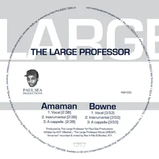 baixar álbum The Large Professor - Amaman Bowne