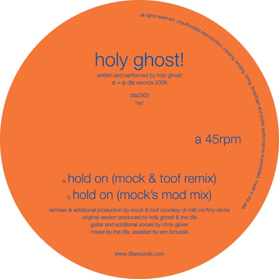 Cover artwork for Hold On (Mock's Mod Mix)