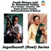 Pandit Bhimsen Joshi & Dr. Balamura Krishna: Live in Bombay, Dec. 1991 artwork