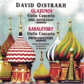 David Oistrakh, State Symphony Orchestra of Russia & Kyrill Kondrashin - Concerto for Violin and Orchestra in A Minor, Op. 82: I. Moderato